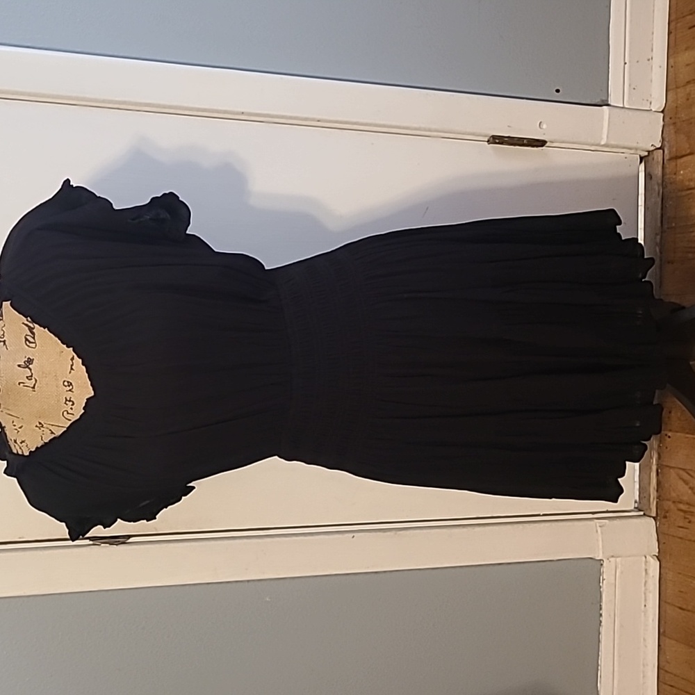 ODDY GAUZE BLACK DRESS NWT MSRP 55$ SIZE M